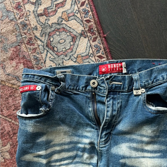 Acid wash flair leg jeans - Picture 3 of 5